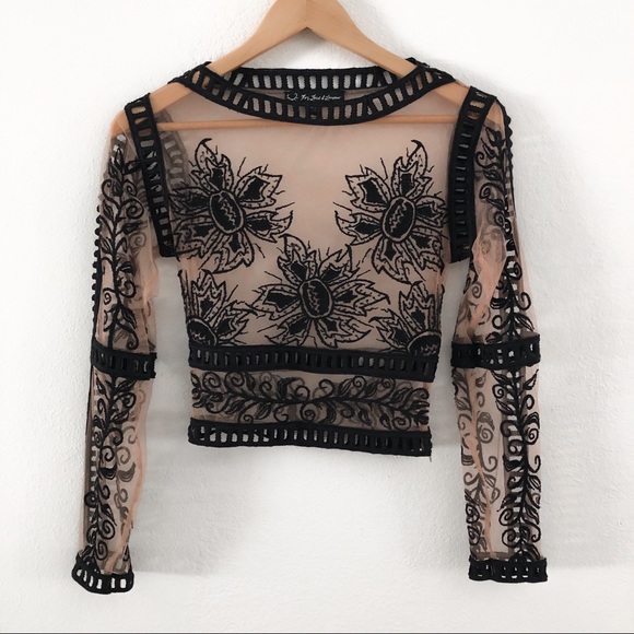 For Love & Lemons Desert Nights Crop Top - Picture 6 of 10